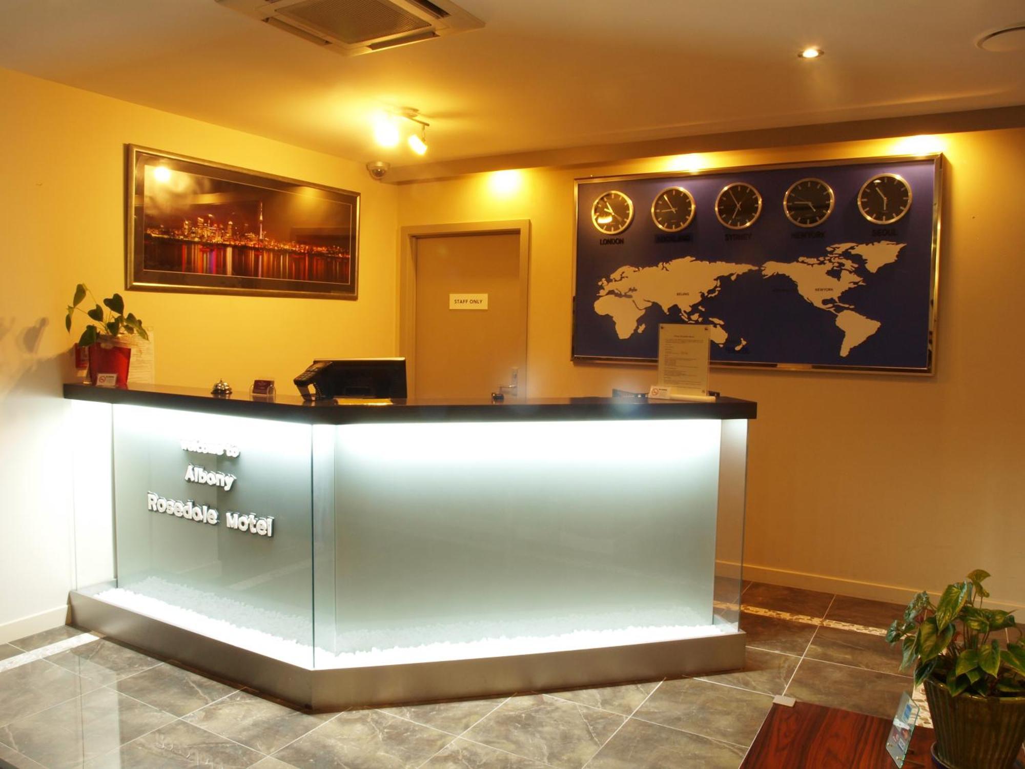 Albany Rosedale Motel Auckland Eksteriør billede